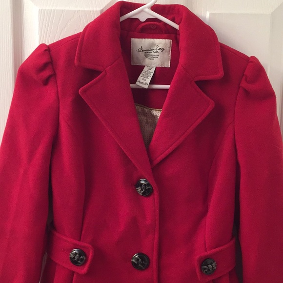American Rag Jackets & Blazers - Red American Rag Peacoat
